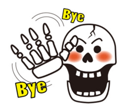 Mr.skeleton sticker #1940626