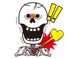 Mr.skeleton sticker #1940627