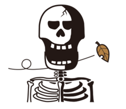 Mr.skeleton sticker #1940630