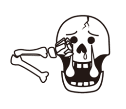 Mr.skeleton sticker #1940631