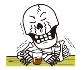 Mr.skeleton sticker #1940632