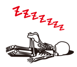 Mr.skeleton sticker #1940634