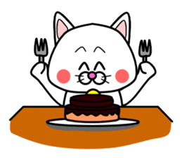 Tamao of the white cat sticker #1941290