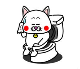 Tamao of the white cat sticker #1941291