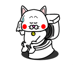 Tamao of the white cat sticker #1941291