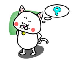 Tamao of the white cat sticker #1941294