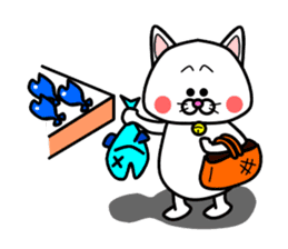 Tamao of the white cat sticker #1941311