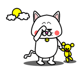 Tamao of the white cat sticker #1941314