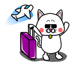 Tamao of the white cat sticker #1941316