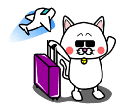 Tamao of the white cat sticker #1941316