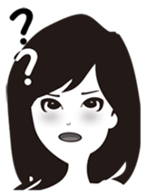 Messages from a young adult woman sticker #1941364