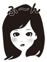 Messages from a young adult woman sticker #1941382