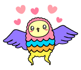 Moko Owl sticker #1941445