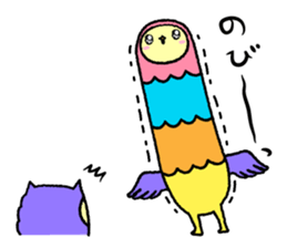 Moko Owl sticker #1941452