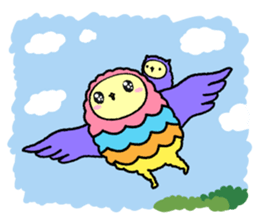 Moko Owl sticker #1941453