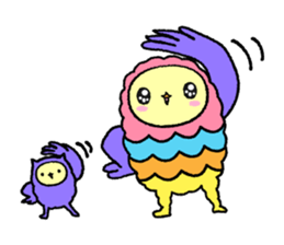 Moko Owl sticker #1941456