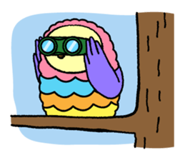 Moko Owl sticker #1941458