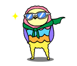 Moko Owl sticker #1941459