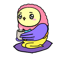 Moko Owl sticker #1941461