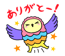 Moko Owl sticker #1941467