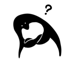 Penguin & Bat sticker #1942053