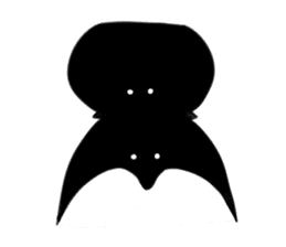 Penguin & Bat sticker #1942070
