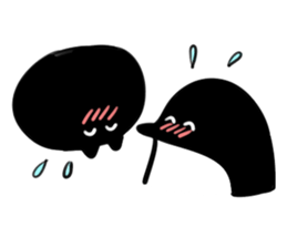 Penguin & Bat sticker #1942075