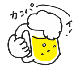 Lady's communication Sticker (JAPANESE) sticker #1942248