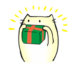 Nya-kichi of a cat. sticker #1942286