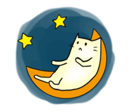 Nya-kichi of a cat. sticker #1942301
