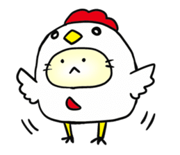 Nya-kichi of a cat. sticker #1942310