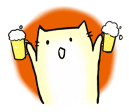 Nya-kichi of a cat. sticker #1942316