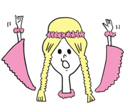 NADO girls sticker #1942320