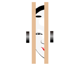 Continuation Japanese classical comedy sticker #1942750