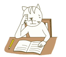 Clumsy college students sticker #1942799