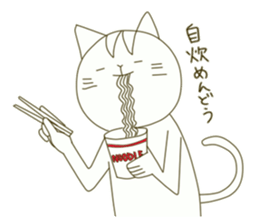 Clumsy college students sticker #1942803