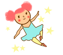 cotton candy girl sticker #1943241