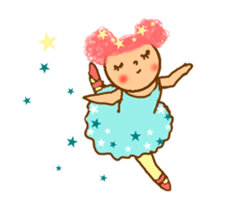 cotton candy girl sticker #1943242
