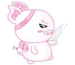 Angel Pig : MooNuum sticker #1943444