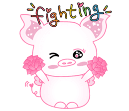 Angel Pig : MooNuum sticker #1943445