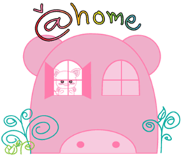 Angel Pig : MooNuum sticker #1943452