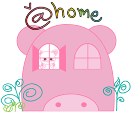 Angel Pig : MooNuum sticker #1943452