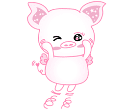 Angel Pig : MooNuum sticker #1943456