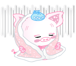 Angel Pig : MooNuum sticker #1943468