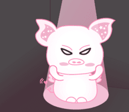 Angel Pig : MooNuum sticker #1943472