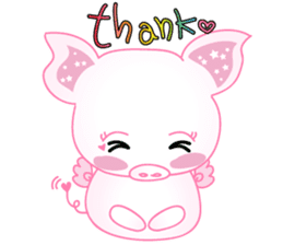 Angel Pig : MooNuum sticker #1943474