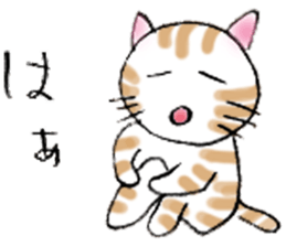 Cat sta sticker #1943765