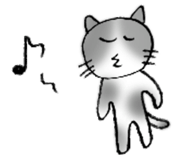 Cat sta sticker #1943785