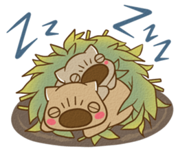 wombat friends sticker #1943884