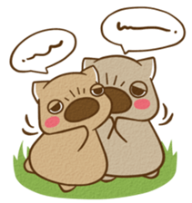 wombat friends sticker #1943887